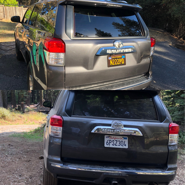 The new plates makes me think the truck itself is newer than it’s actual 2011 vintage.